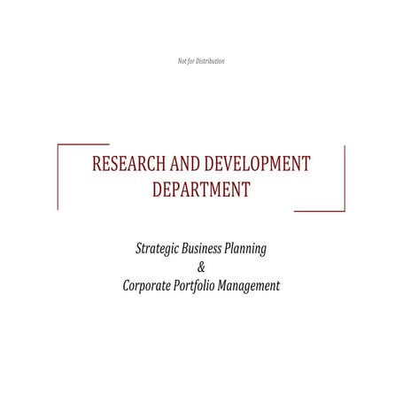 R&amp;D Corporate Strategy Jj Email