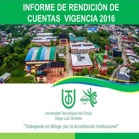 Informe Audiencia Publica de Rendiciòn de Cuentas a la ciudadania  2016