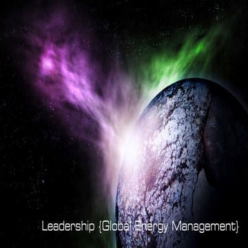 RDEC | Global Energy Management and Leadership
