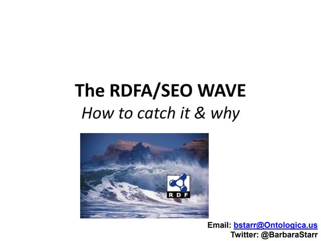 Rdfa semtech2011