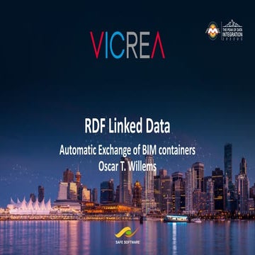 RDF Linked Data - Automatic Exchange of BIM Containers | PPT