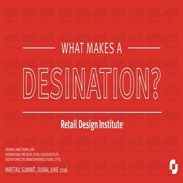 What makes a Destination?