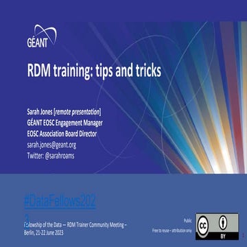 Data training tips and tricks