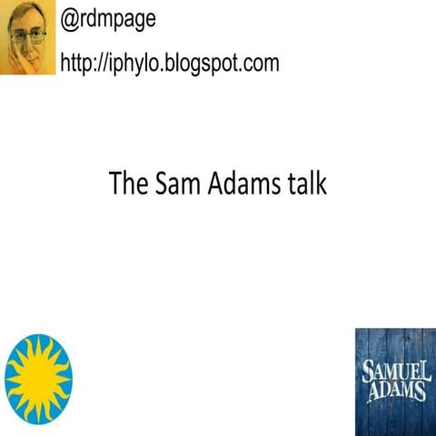 The Sam Adams talk