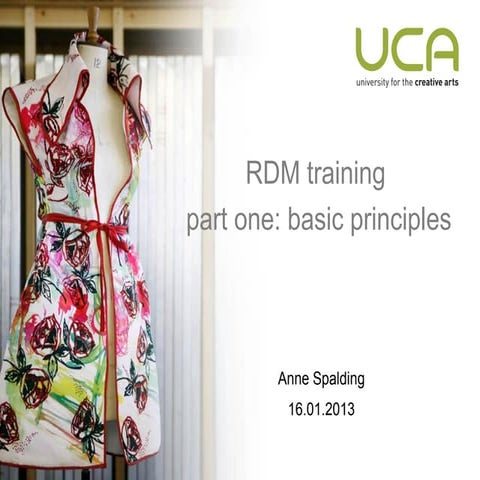 Rdm training presentation 16.01.2013