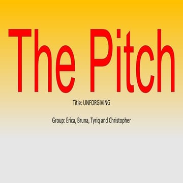The pitch