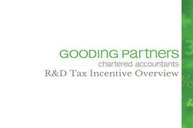 Gooding Partners R&D Presentation