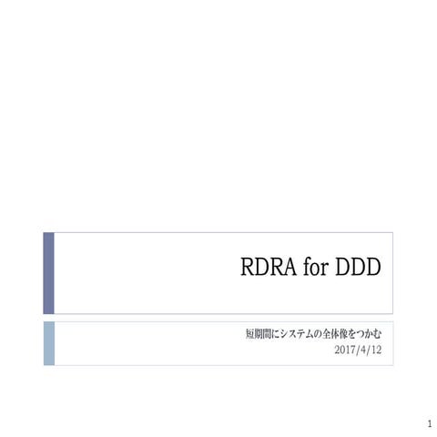Rdra4 ddd