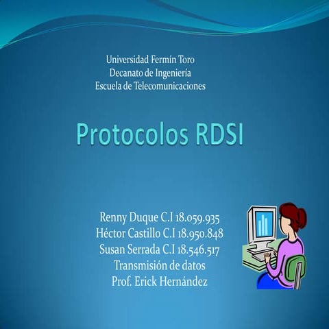 Protocolos RDSI | PPTX
