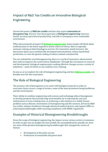R&D Tax Credits on Innovative Biological.pdf