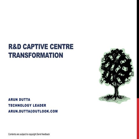 R&D Centre Transformation