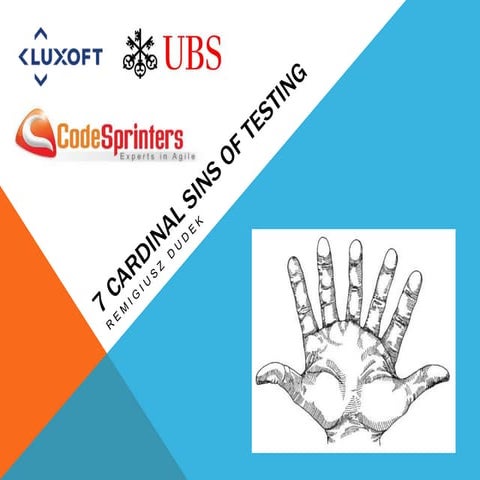 7 Cardinal Sins of Automation Testing