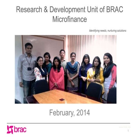 Microfinance Research & Development Unit