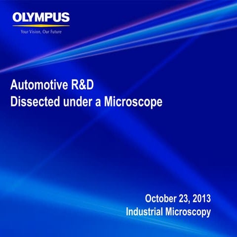 Automotive R&D – Dissected under the Microscope | PPT