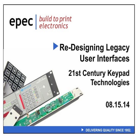 Adding Keypads and Cables to Your Injection-Molded Enclosure | PPTX