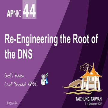 Re-Engineering the Root of the DNS