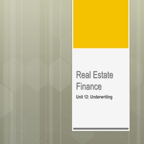 Re finance-8e - 12 - underwriting