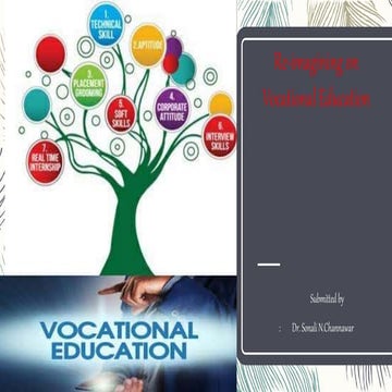 Re imagining on  vocational education 