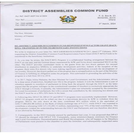 Naa Torshie Vindicated As Fresh Documents Show Parliament, Donor Actions Back...