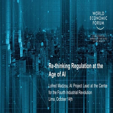 Re thinking regulation at the age of AI