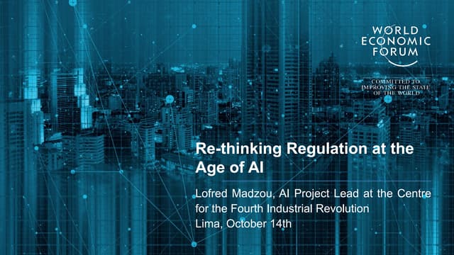 Re thinking regulation at the age of AI