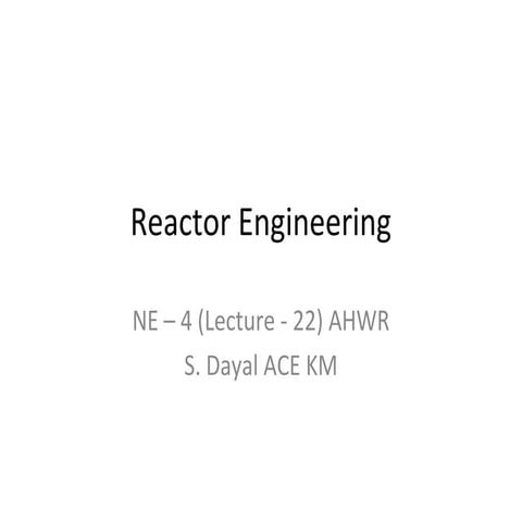 Advanced Heavy Water Reactor