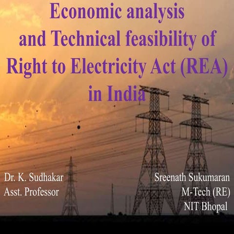 Right to electricity act : A hypothetical study 