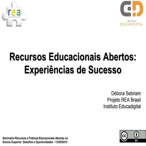 REA: Experiências de Sucesso