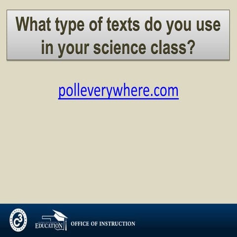 REAC3H Summit Science Session