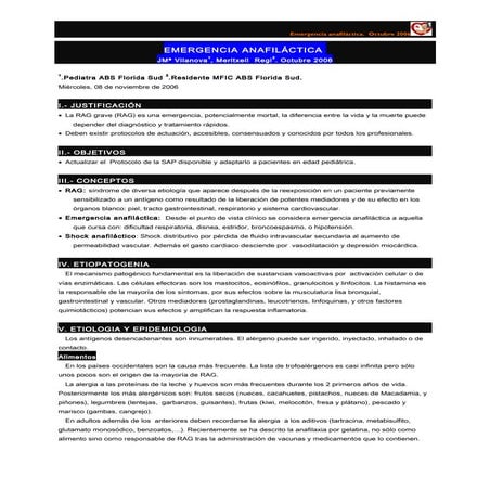 Reacción anafilácticadef