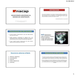 Reacciones adversas al medio de con...