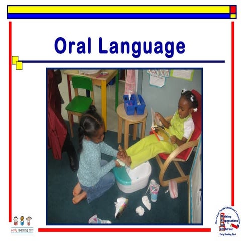 Oral Language and Literacy Powerpoint