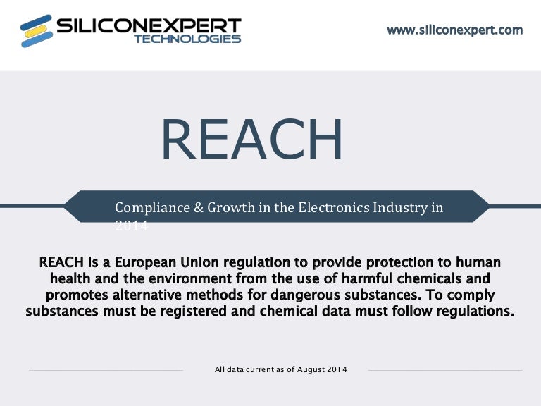 SiliconExpert REACH 2014 Infographic