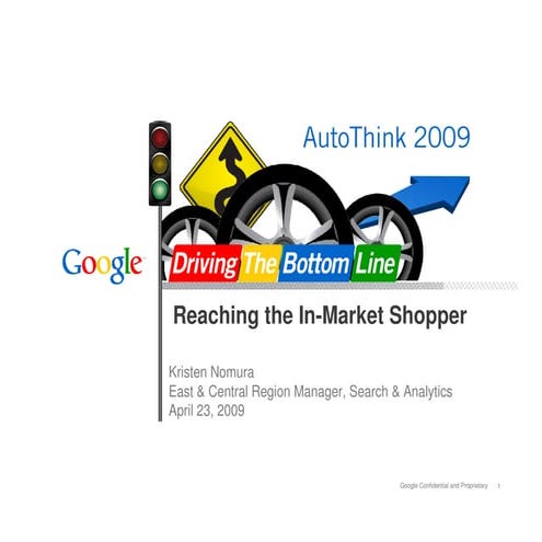 Reaching the In-Market Automotive Consumer