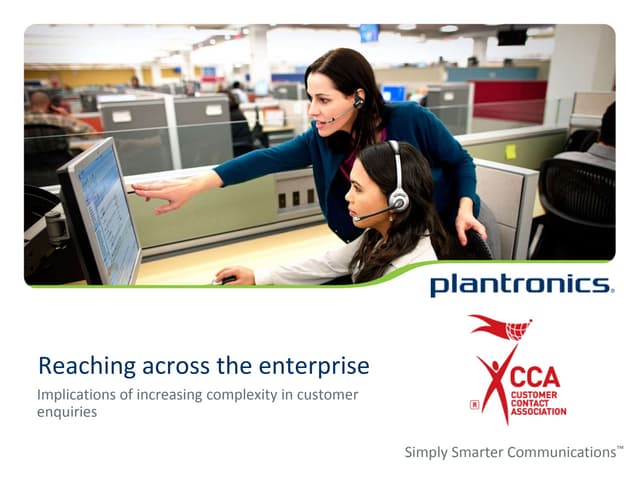 Reaching across the enterprise
