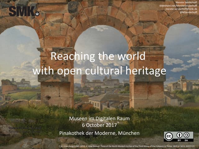 Reaching the world with open cultural heritage_Munich