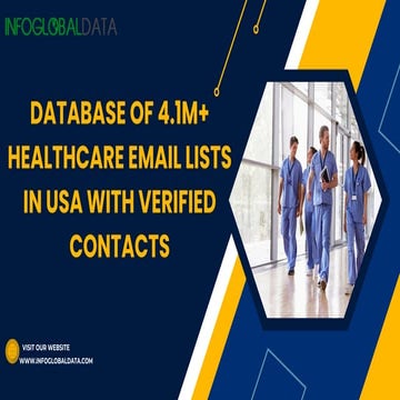 Benefits of Acquiring Our Healthcare Industry Mailing Lists