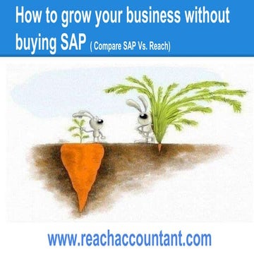 Reach vs. sap comparison