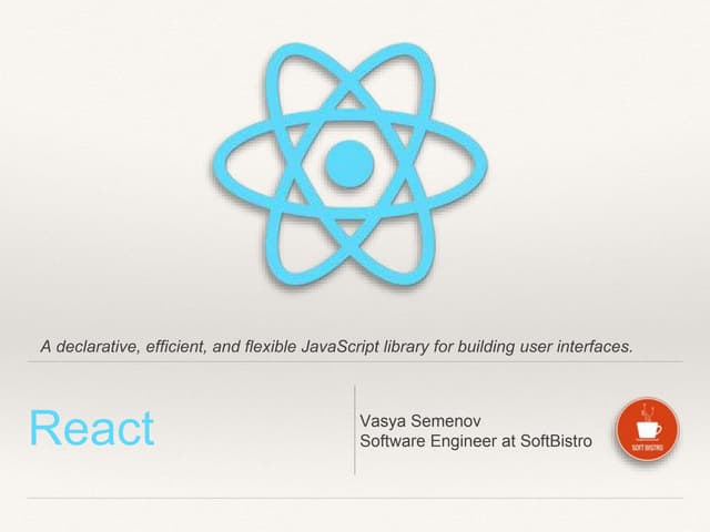 React - поглянемо по іншому на V в MVC