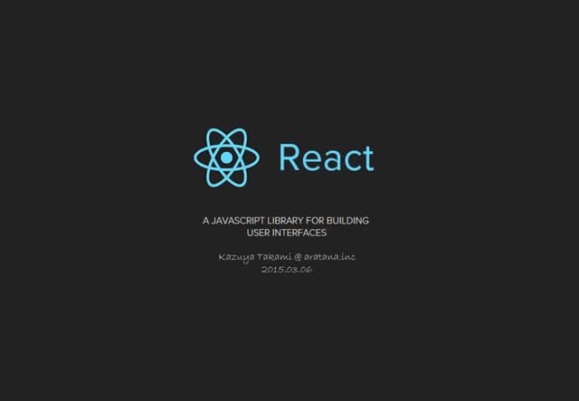 React Facebook JavaScript Library