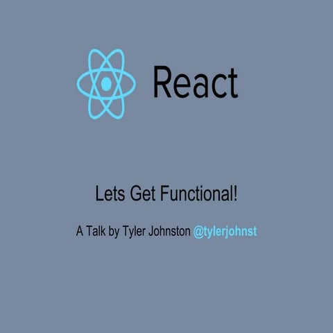 React - An Introduction | PPT