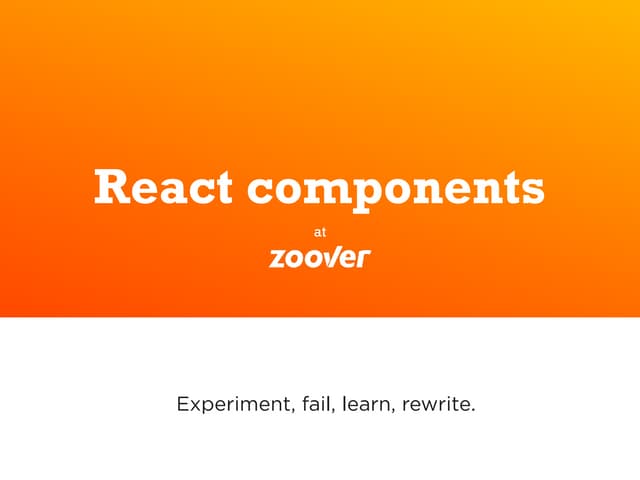 Isolated React Js components