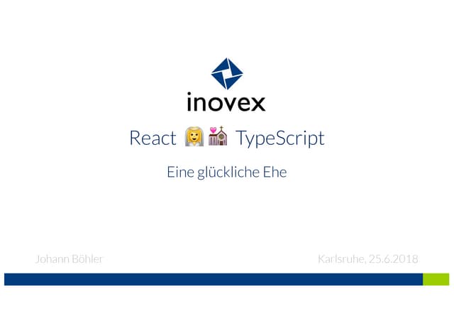 React mit TypeScript – eine glückliche Ehe
