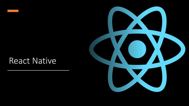 Introduction to React native