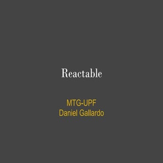 Reac Table Campus Party Colombia