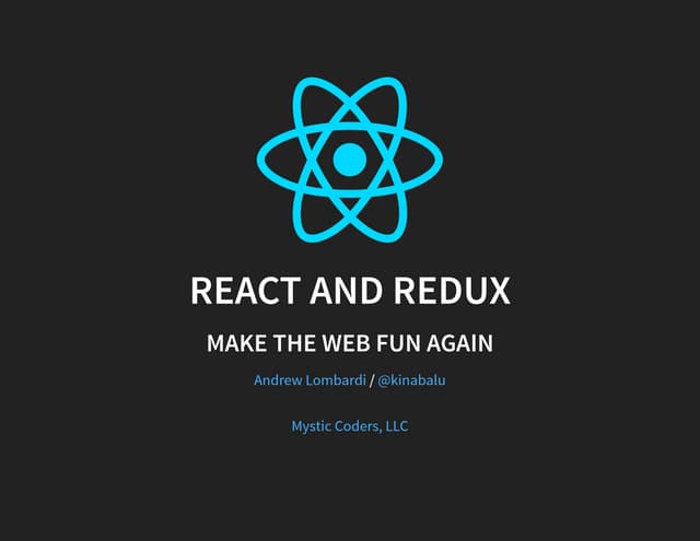 React and redux