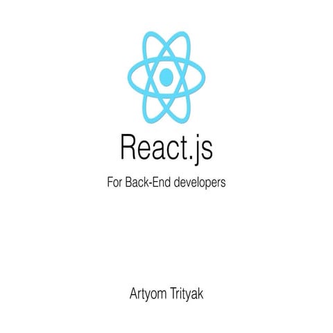 React.js for Back-End developers | PPT