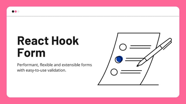 React Hook Form