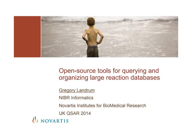 Open-source tools for querying and organizing large reaction databases