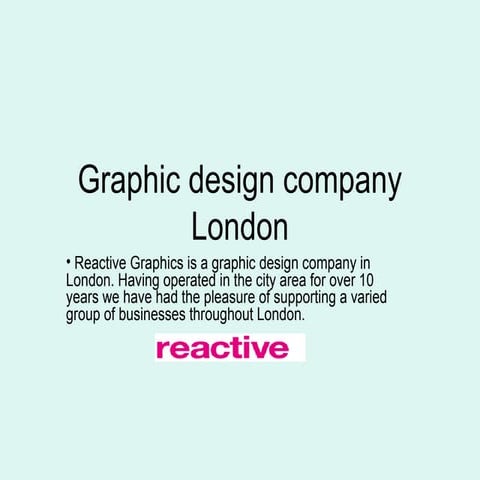 Reactivegraphics
